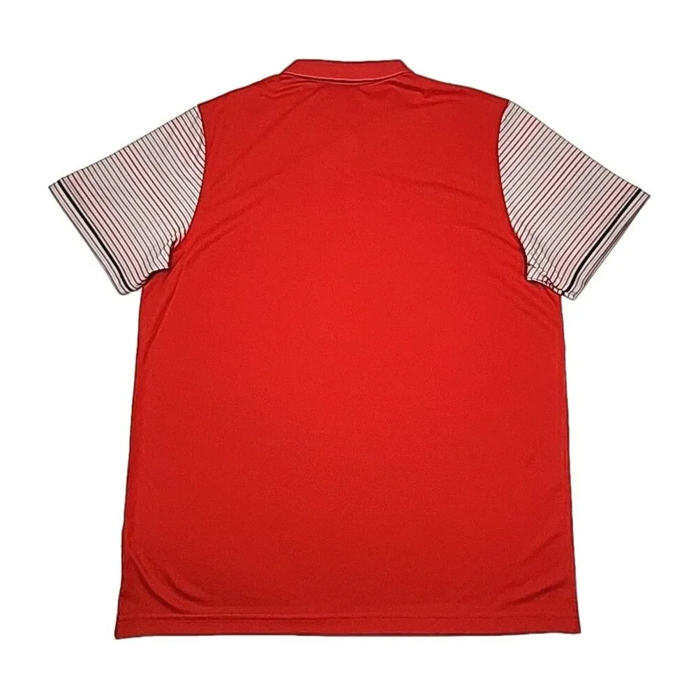 Ohio State Buckeyes Nike Golf Shirt Dri-Fit Men Sz XL Red Football OSU NCAA
